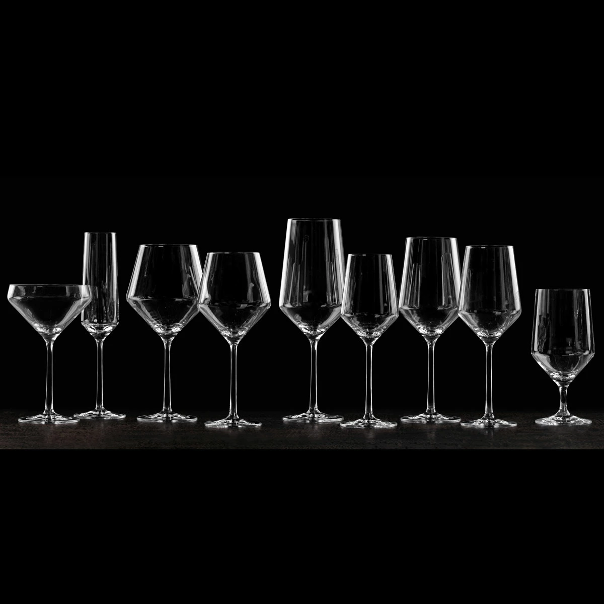 Schott Zwiesel Tritan Crystal, Pure Champagne Crystal Flute, Single 1 Schott Zwiesel Tritan Crystal, Pure Champagne Crystal Flute, Single