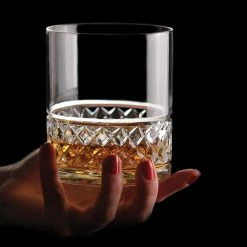 Cashs Crystal Cashs Ireland, Cooper King Size 3OF Scotch Whiskey Glass, 1+1 Free -Home Kitchen Shop 015175C a31