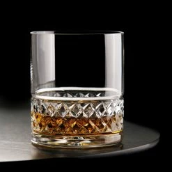 Cashs Crystal Cashs Ireland, Cooper King Size 3OF Scotch Whiskey Glass, 1+1 Free -Home Kitchen Shop 015175C a41