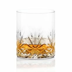 Cashs Crystal Cashs Ireland, Annestown King Size 3OF Scotch Crystal Whiskey Glasses, 1+1 Free