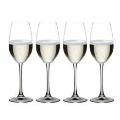 Nachtmann Portmeirion USA Nachtmann Vivino Champagne Glass Glasses Set Of 4