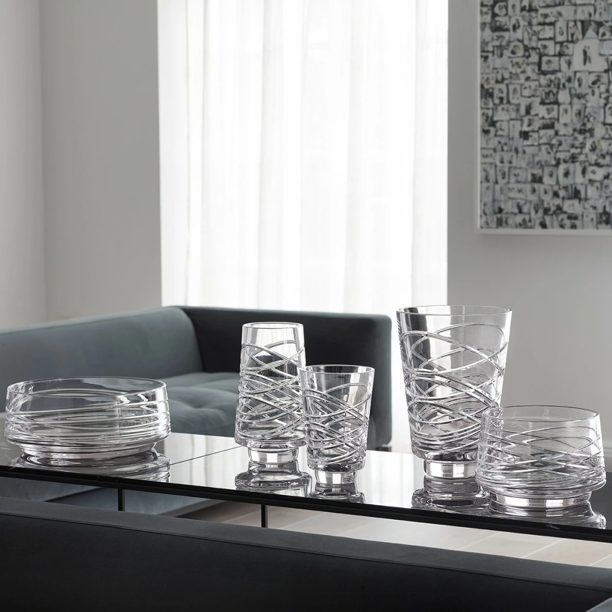 Waterford Crystal Mastercraft Aran 13" Bowl 3 Waterford Crystal Mastercraft Aran 13" Bowl - Image 3