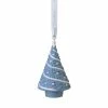 Wedgwood China Wedgwood Figural Christmas Tree Blue Ornament