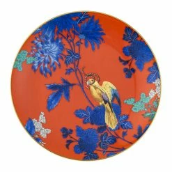 Wedgwood China Wedgwood Wonderlust Golden Parrot Plate Coupe, Single