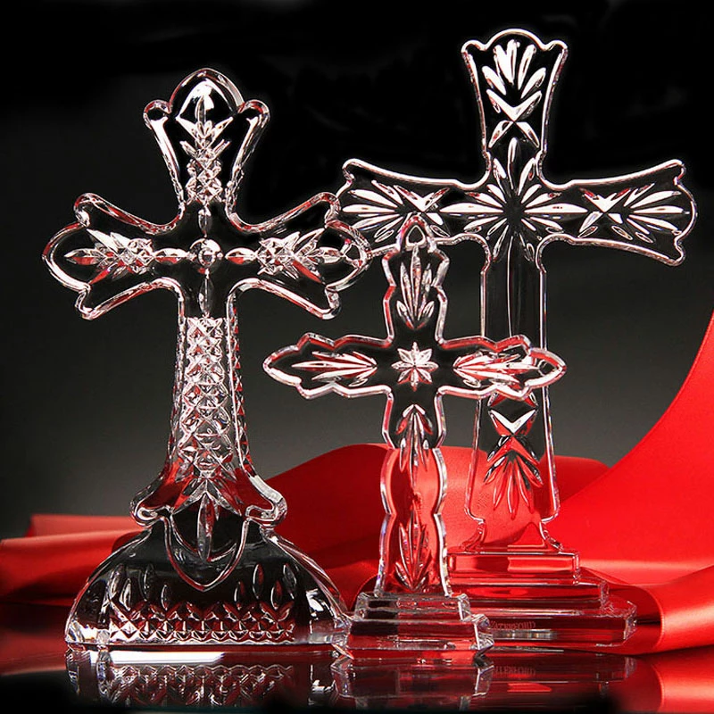 Waterford Crystal Standing Cross 3 Waterford Crystal Standing Cross - Image 3
