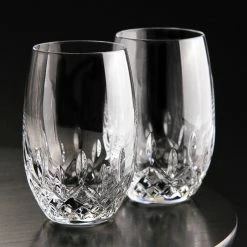 Waterford Crystal, Lismore Essence Stemless White Wine, Pair -Home Kitchen Shop 1058171 a3