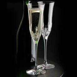Waterford Crystal Lismore Essence Champagne Flutes, Pair -Home Kitchen Shop 1058183 a3