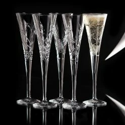 Waterford Crystal, Wishes Beginnings Crystal Flutes, Pair 5 Waterford Crystal, Wishes Beginnings Crystal Flutes, Pair -Home Kitchen Shop 1058206 a3