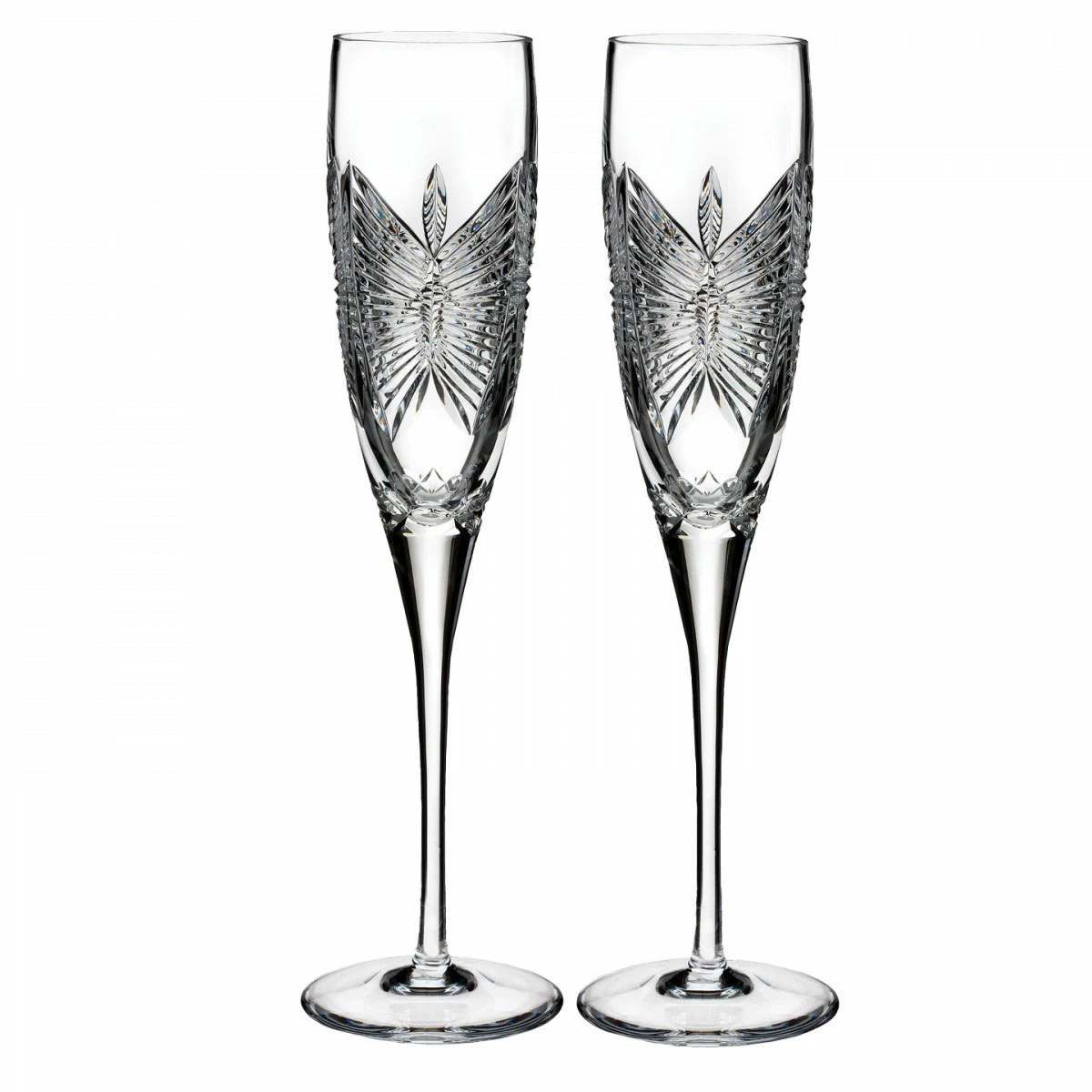 Waterford Crystal Happiness Toasting Champagne Flutes, Pair 1 Waterford Crystal Happiness Toasting Champagne Flutes, Pair