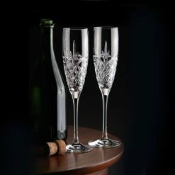 Waterford Crystal True Love Forever Champagne Toasting Flutes, Pair -Home Kitchen Shop 1058292 a3