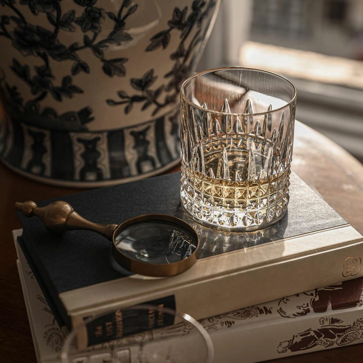 Waterford Crystal Waterford Lismore Diamond Straight Sided Whiskey Tumblers, Pair 3 Waterford Crystal Waterford Lismore Diamond Straight Sided Whiskey Tumblers, Pair - Image 3