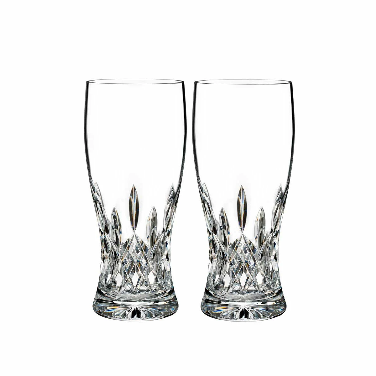 Waterford Crystal Waterford Lismore Pint Beer Glass, Pair 1 Waterford Crystal Waterford Lismore Pint Beer Glass, Pair