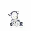 Waterford Crystal Waterford Giftology Teddy Bear On Baby Block Paperweight
