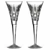 Waterford Crystal Lismore Classic Toasting Flutes, Pair