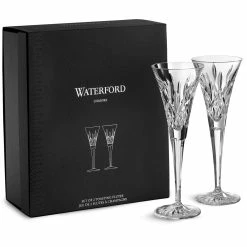 Waterford Crystal Lismore Classic Toasting Flutes, Pair -Home Kitchen Shop 1058532 a3