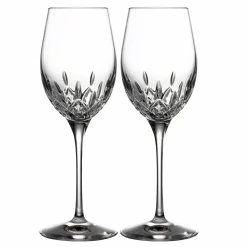Waterford Crystal Lismore Essence White Wine, Pair