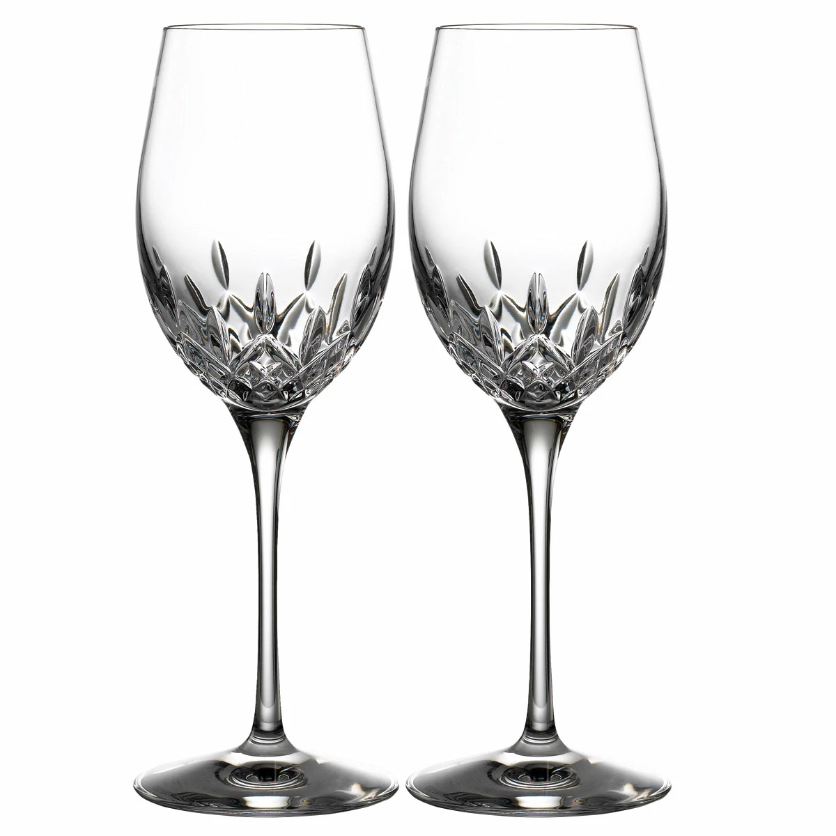 Waterford Crystal Lismore Essence White Wine, Pair 1 Waterford Crystal Lismore Essence White Wine, Pair