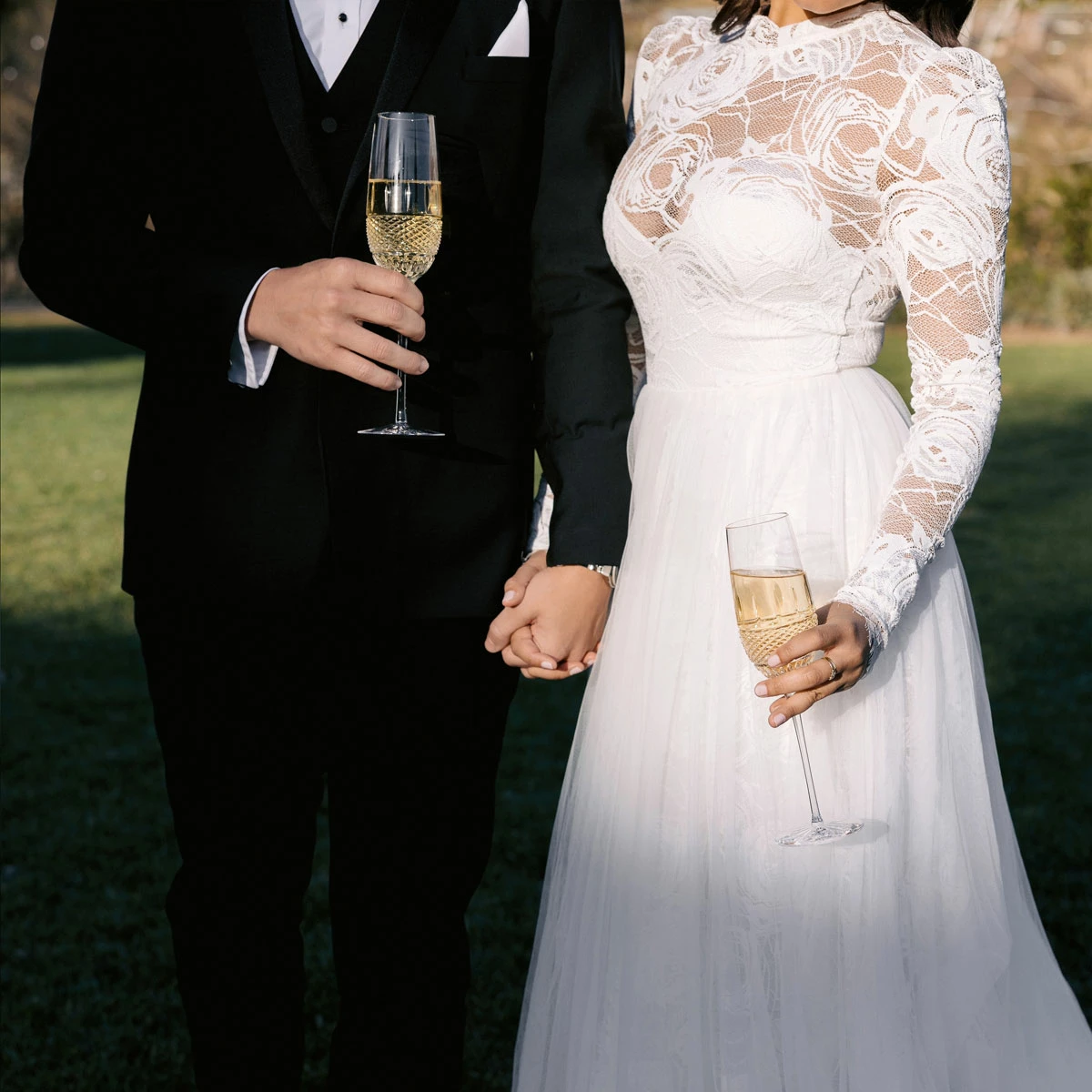 Waterford Crystal Waterford Mastercraft Irish Lace Flute Pair 4 Waterford Crystal Waterford Mastercraft Irish Lace Flute Pair - Image 4