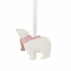 Wedgwood China Wedgwood 2022 Baby's First Christmas Dated Ornament, Pink