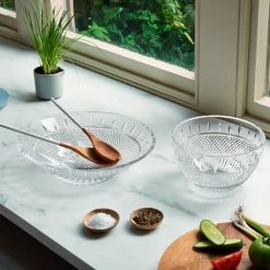 Waterford Crystal Waterford Mastercraft Irish Lace 12" Low Bowl -Home Kitchen Shop 1063043 a5