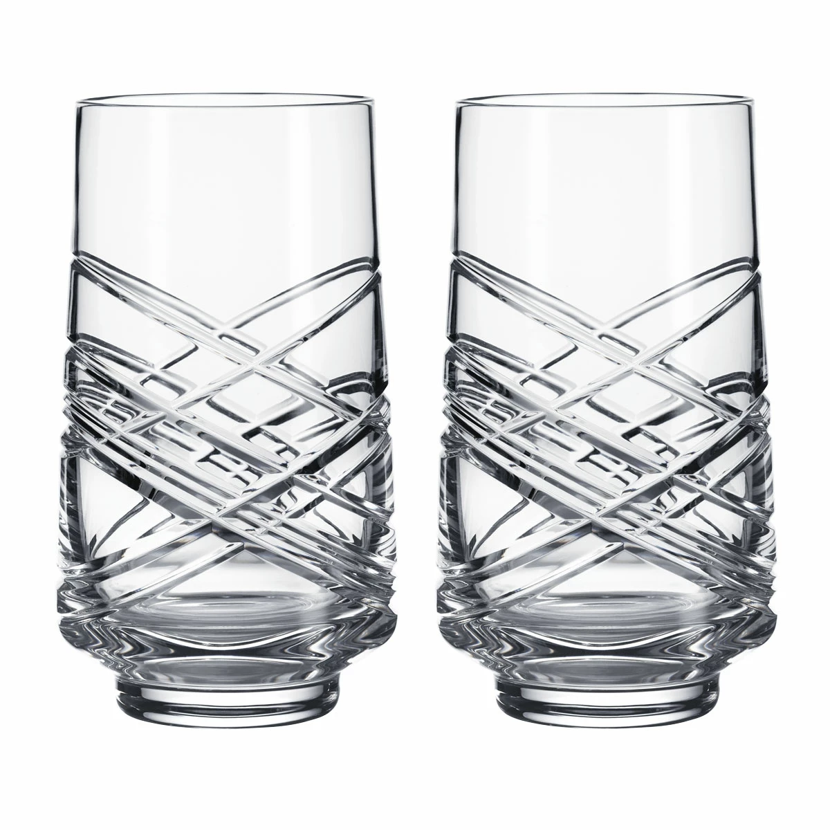 Waterford Crystal Waterford Aran Hiball Cocktail Glasses, Pair 1 Waterford Crystal Waterford Aran Hiball Cocktail Glasses, Pair
