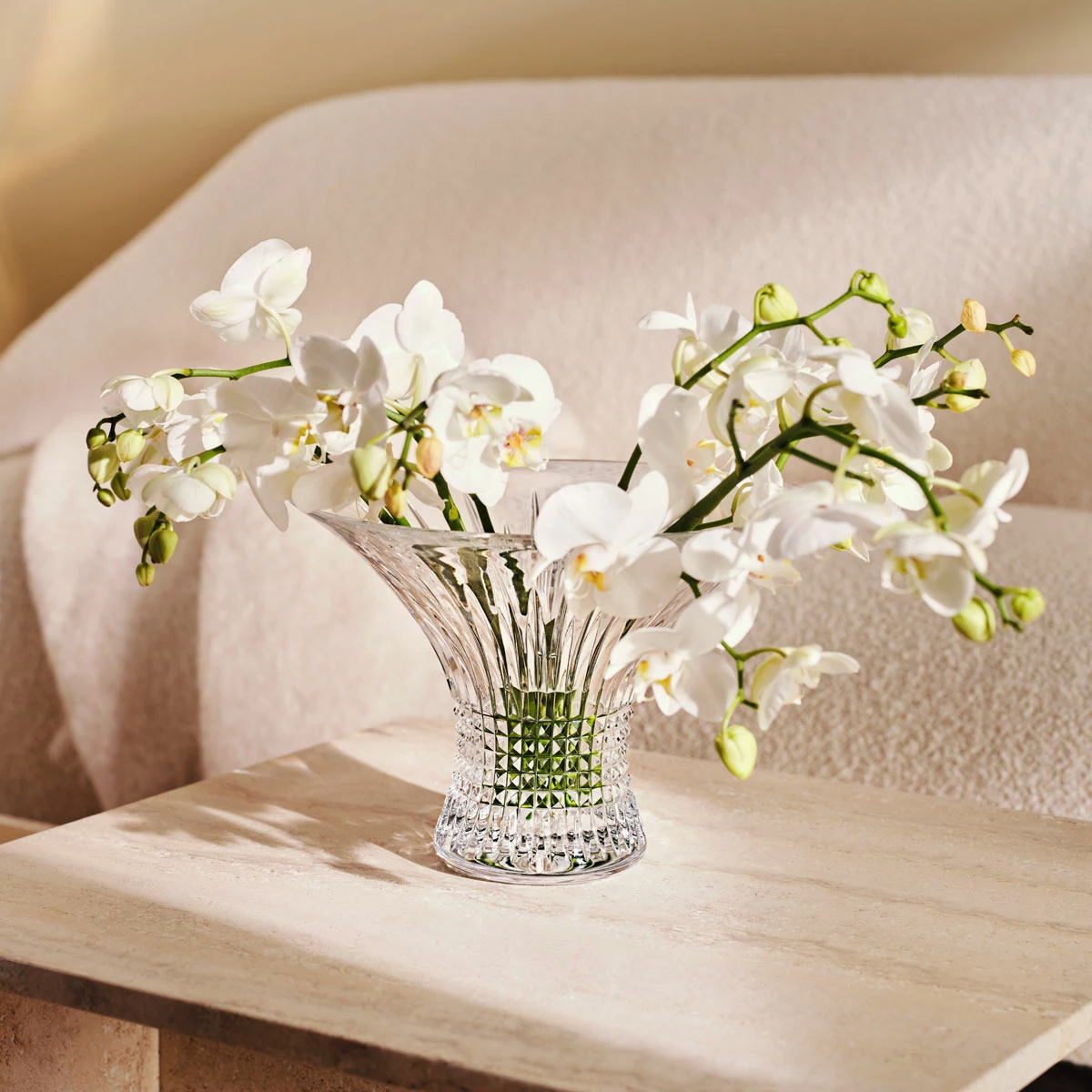 Waterford Crystal Waterford Lismore Diamond Centerpiece Bowl 2 Waterford Crystal Waterford Lismore Diamond Centerpiece Bowl - Image 2