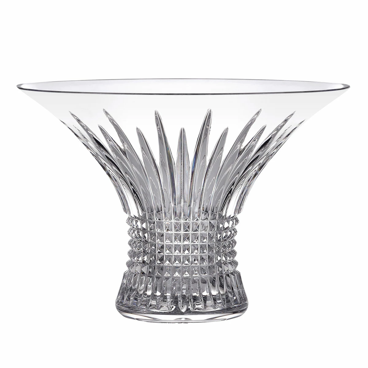 Waterford Crystal Waterford Lismore Diamond Centerpiece Bowl 6 Waterford Crystal Waterford Lismore Diamond Centerpiece Bowl - Image 6
