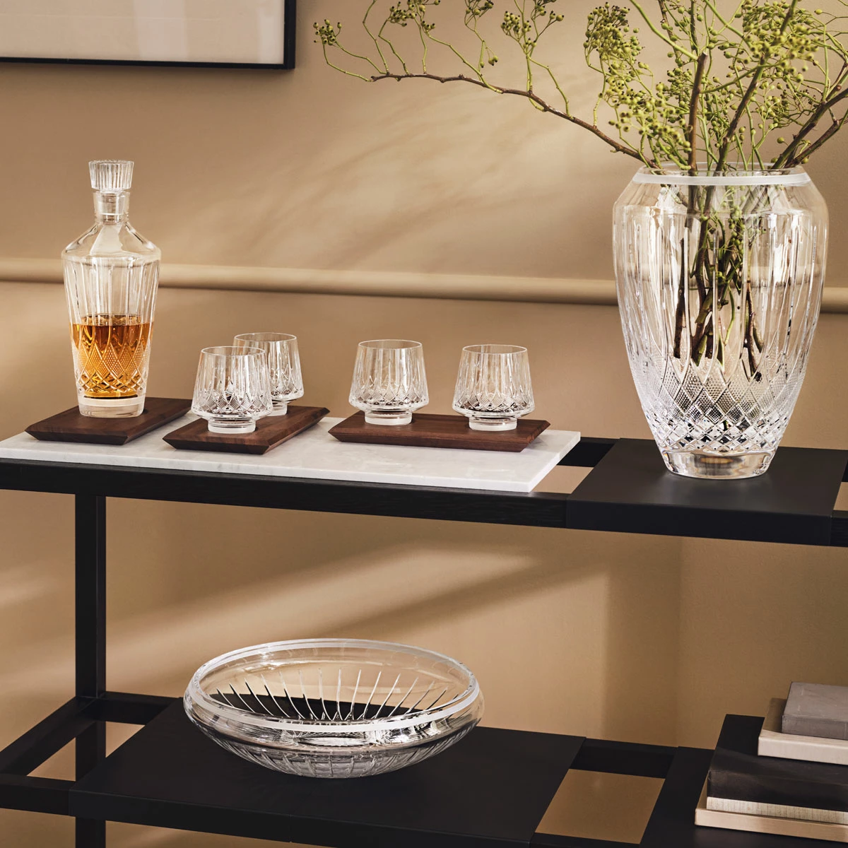 Waterford Crystal Waterford Lismore Arcus 14" Bowl 7 Waterford Crystal Waterford Lismore Arcus 14" Bowl - Image 7