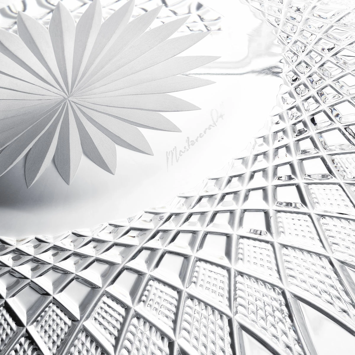 Waterford Crystal Waterford Lismore Arcus 14" Bowl 8 Waterford Crystal Waterford Lismore Arcus 14" Bowl - Image 8