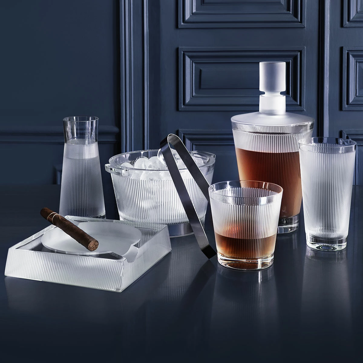 Lalique Wingen Highball Cocktail Glass, Single 2 Lalique Wingen Highball Cocktail Glass, Single - Image 2