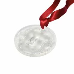 Lalique 2022 Annual Ornament, Masque De Femme, Clear