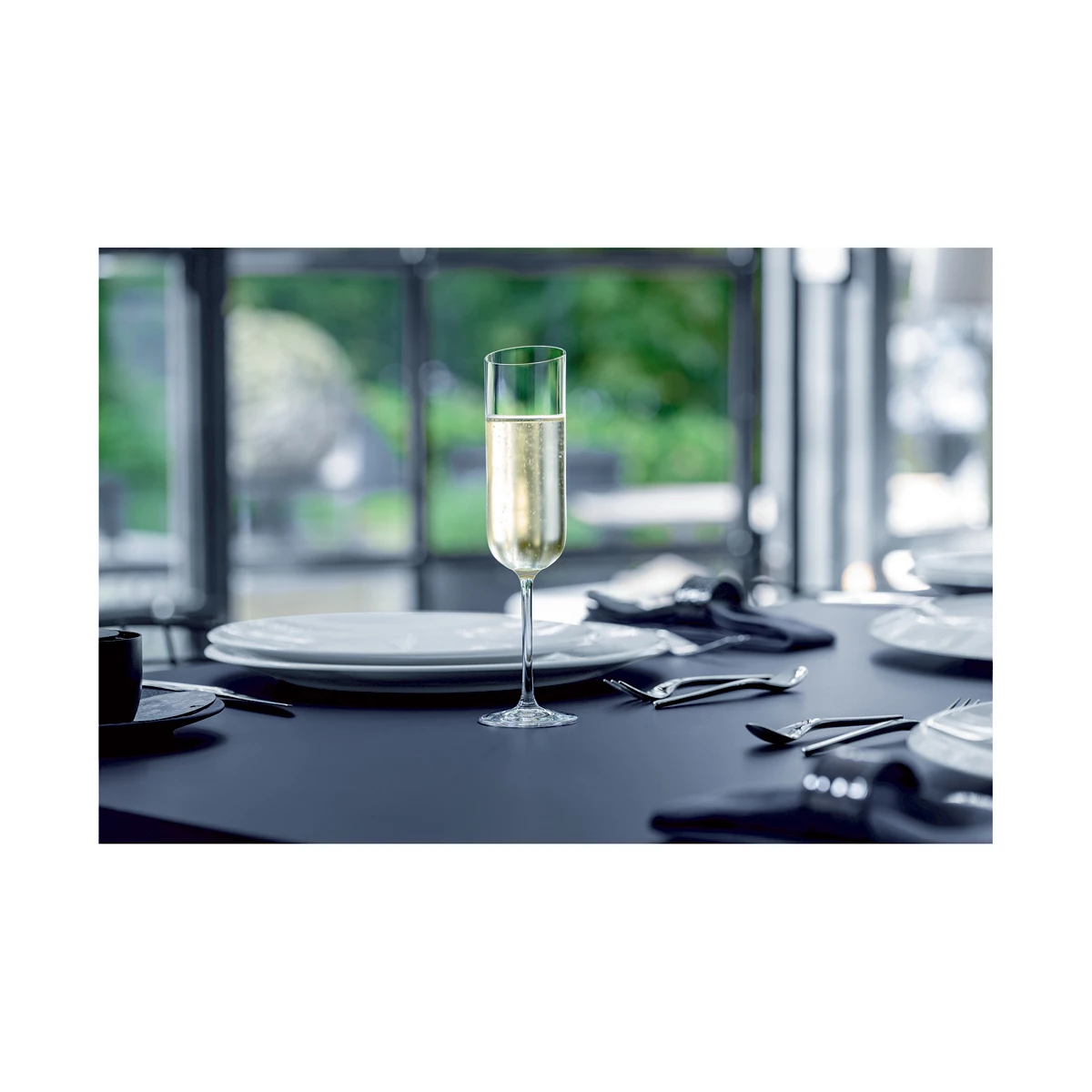 Villeroy And Boch NewMoon Champagne Flute Glasses, Set Of 4 3 Villeroy And Boch NewMoon Champagne Flute Glasses, Set Of 4 - Image 3