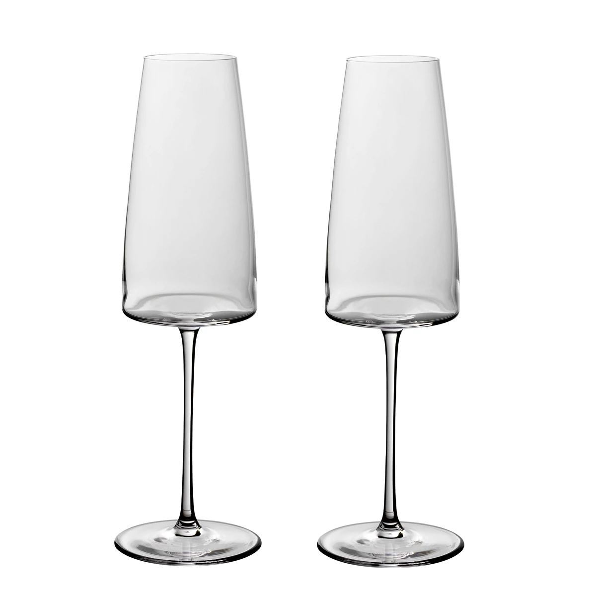 Villeroy And Boch MetroChic Champagne Flute Glasses, Pair 1 Villeroy And Boch MetroChic Champagne Flute Glasses, Pair