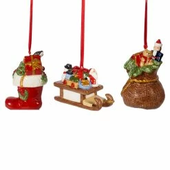 Villeroy And Boch Nostalgic Ornaments Set Of Three