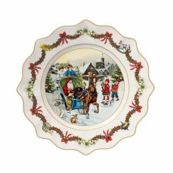 Villeroy And Boch 2022 Annual Christmas Edition Salad Plate, Single