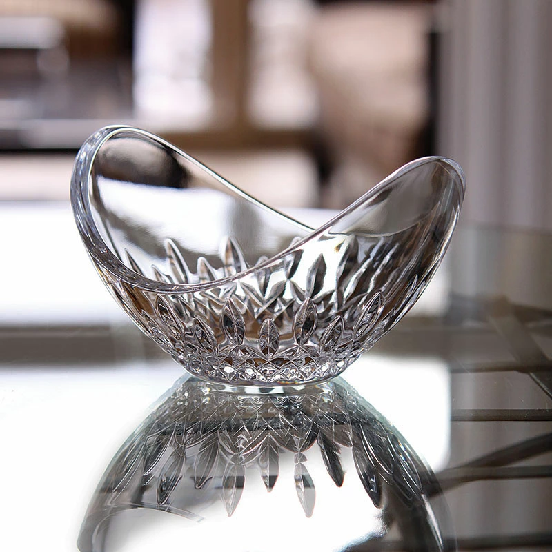 Waterford Crystal Waterford Lismore Essence Ellipse 6" Bowl 2 Waterford Crystal Waterford Lismore Essence Ellipse 6" Bowl - Image 2