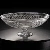 Cashs Crystal Cashs Ireland, 15 1/2" Crystal Trophy, Blank Panel, Footed Bowl