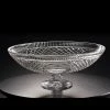 Cashs Crystal Cashs Ireland, Crystal Trophy, 16 1/2" Blank Panel Footed Bowl