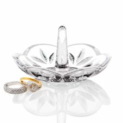 Cashs Crystal Cashs Ireland, Hawthorne Fairy Ring Holder