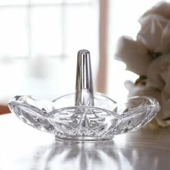 Cashs Crystal Cashs Ireland, Hawthorne Fairy Ring Holder -Home Kitchen Shop 16214C a3