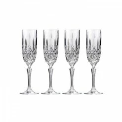 Marquis By Waterford Markham Flutes, Set Of 4