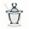 Baccarat Crystal, Missouri Mustard Jar With Spoon