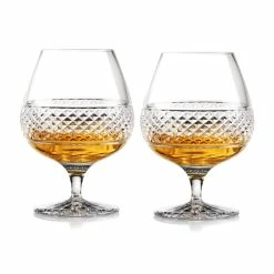 Cashs Crystal Cashs Ireland, Cooper Large Brandy, Cognac Glass, 1+1 Free