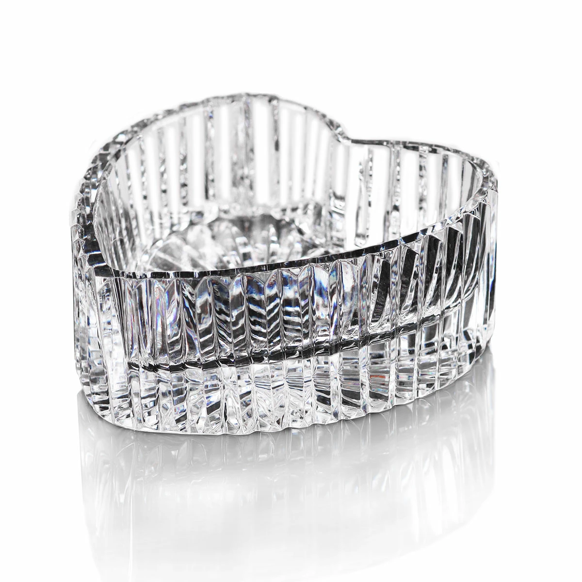 Cashs Crystal Cashs Ireland Tender Heart Vanity 4" Crystal Bowl 1 Cashs Crystal Cashs Ireland Tender Heart Vanity 4" Crystal Bowl