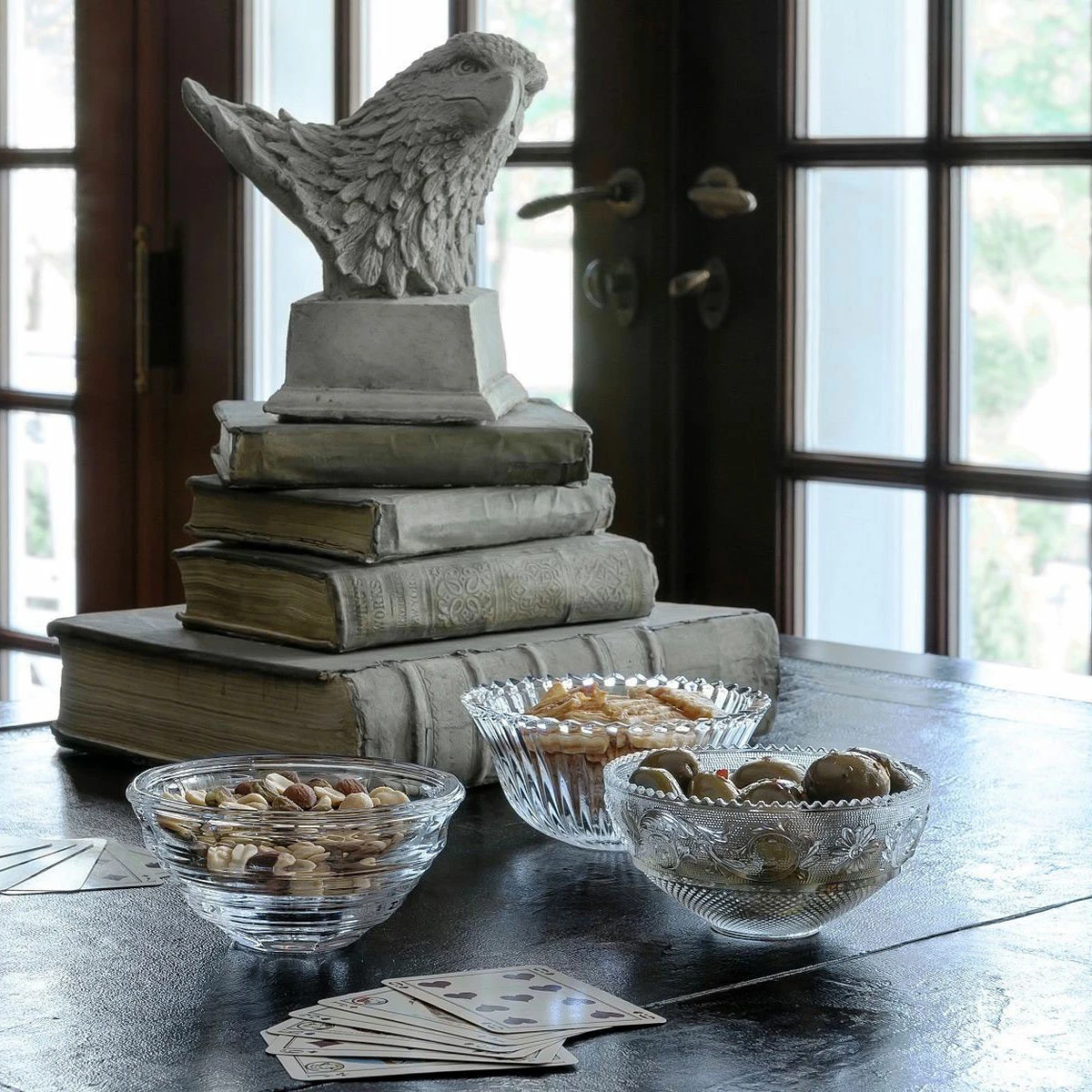 Baccarat Crystal, 4.63" Arabesque Crystal Bowl 3 Baccarat Crystal, 4.63" Arabesque Crystal Bowl - Image 3