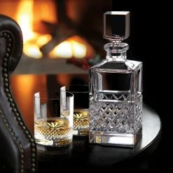 Cashs Crystal Cashs Ireland, Cooper Irish Whiskey DOF Glass, 1+1 Free -Home Kitchen Shop 22579C a3