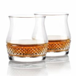 Cashs Crystal Cashs Ireland, Cooper Highland DOF Whiskey Tumbler, 1+1 Free
