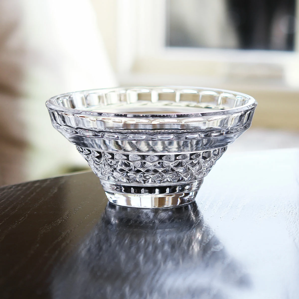Cashs Crystal Cashs Ireland, Cooper 6" Crystal Bowl 2 Cashs Crystal Cashs Ireland, Cooper 6" Crystal Bowl - Image 2