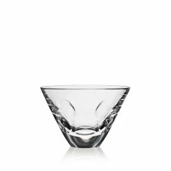 Steuben Verve Stemless Martini Glass, Single
