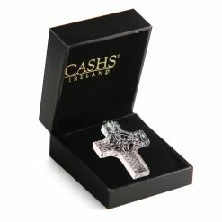 Cashs Crystal Cashs Ireland, Rosary Pearl Beads With St. Patrick's Crystal Cross -Home Kitchen Shop 24641C a6